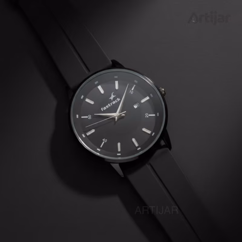 Fastrack Men's Silicone Strap Watch