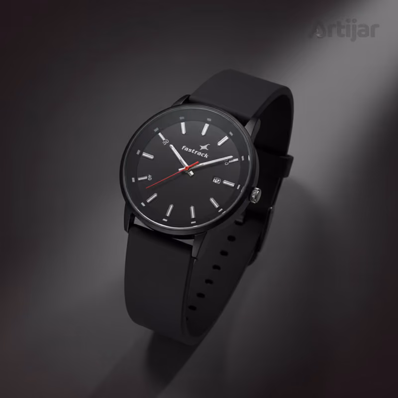 Fastrack Men's Silicone Strap Watch