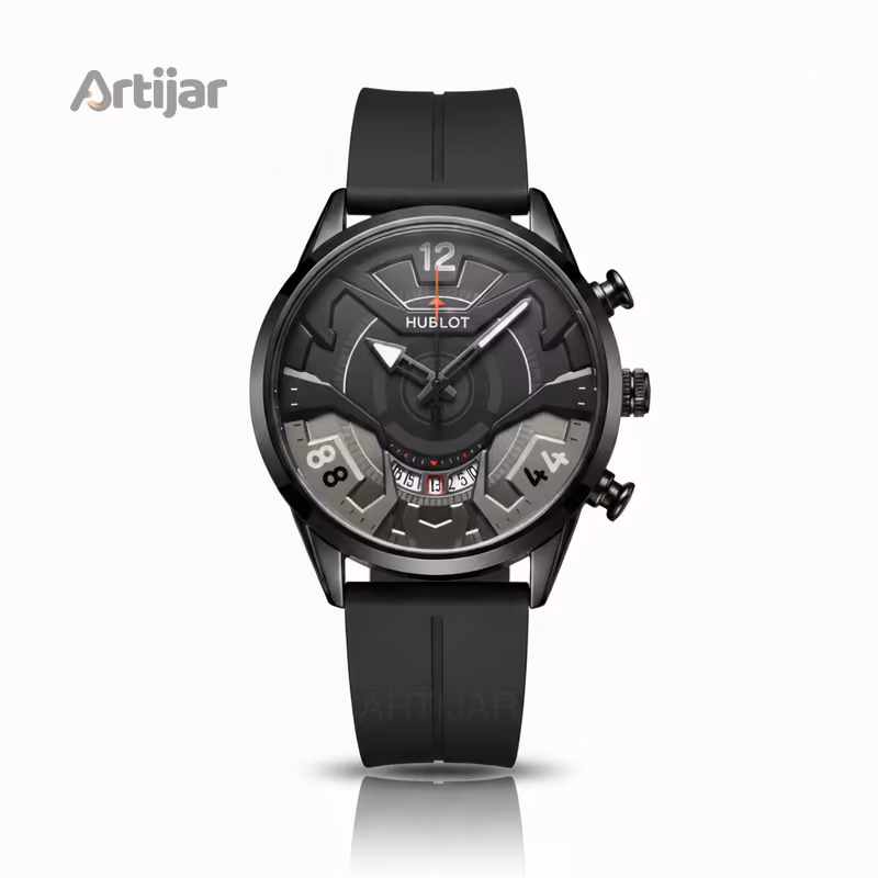Hublot Men's Silicone Strap Watch