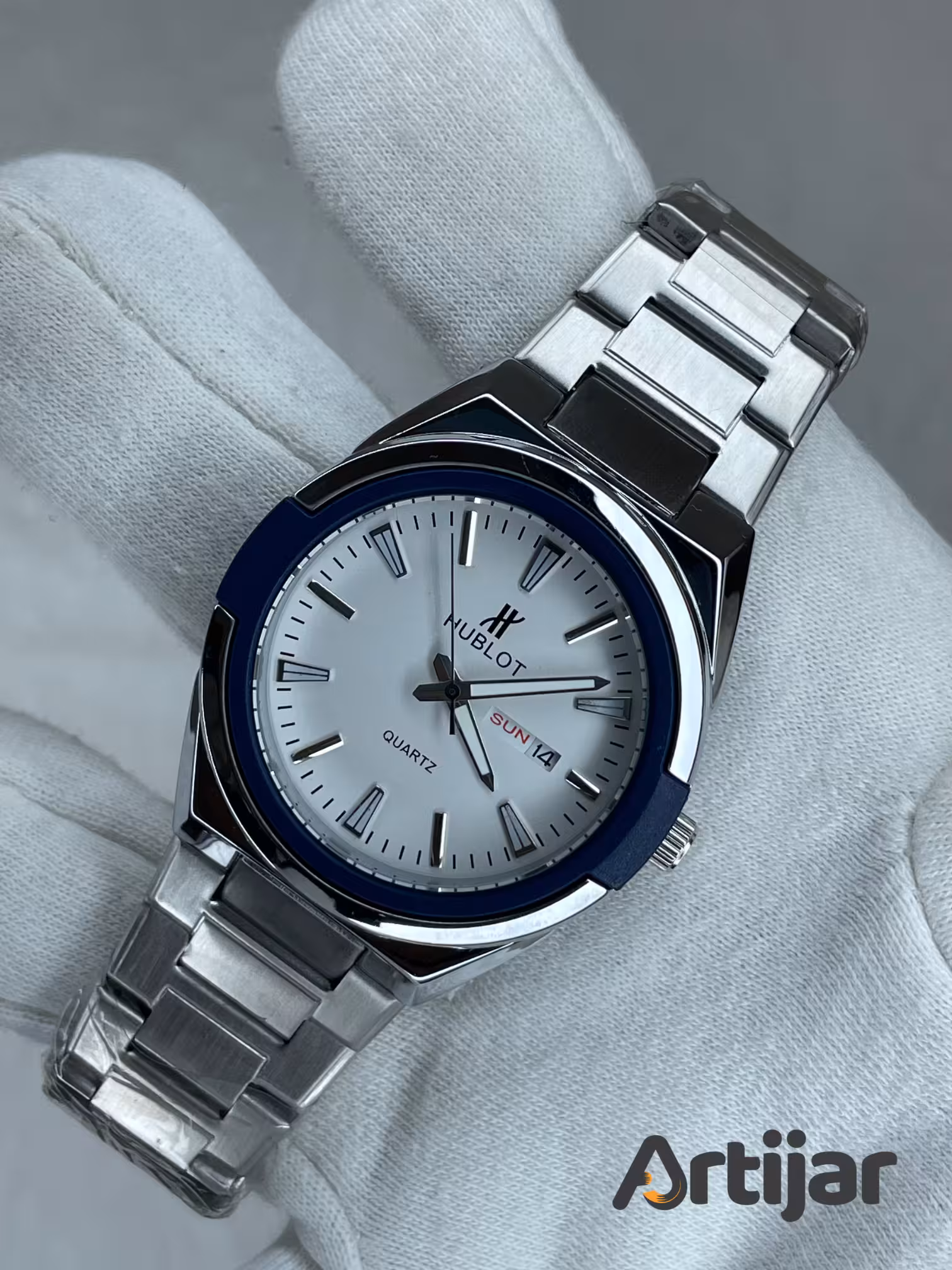 Hublot AHL002 Stainless Steel Quartz Watch